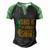 This Is My Hawaiian Gift Men's Henley Shirt Raglan Sleeve 3D Print T-shirt Black Green