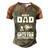 Being A Dad - Letting Him Shoot Men's Henley Shirt Raglan Sleeve 3D Print T-shirt Brown Orange