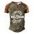 Beltran Funny Surname Family Tree Birthday Reunion Gift Idea Men's Henley Shirt Raglan Sleeve 3D Print T-shirt Brown Orange