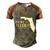 Desantis Escape To Florida Cute Gift Men's Henley Shirt Raglan Sleeve 3D Print T-shirt Brown Orange