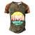 Desantis Escape To Florida Gift V3 Men's Henley Shirt Raglan Sleeve 3D Print T-shirt Brown Orange
