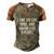 I Like My Cat Wine & Maybe 3 People Funny Pet Men's Henley Shirt Raglan Sleeve 3D Print T-shirt Brown Orange