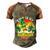 This Is My Hawaiian Funny Gift Men's Henley Shirt Raglan Sleeve 3D Print T-shirt Brown Orange