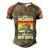 Truck Driver Gift Real Drive Big Rigs Vintage Gift Men's Henley Shirt Raglan Sleeve 3D Print T-shirt Brown Orange