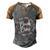 Coach Crew Instructional Coach Reading Career Literacy Pe Cool Gift Men's Henley Shirt Raglan Sleeve 3D Print T-shirt Grey Brown