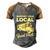 Food Truck Support Your Local Food Truck Gift Men's Henley Shirt Raglan Sleeve 3D Print T-shirt Grey Brown