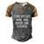 I Like My Cat Wine & Maybe 3 People Funny Pet Men's Henley Shirt Raglan Sleeve 3D Print T-shirt Grey Brown