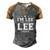 Im Lee Doing Lee Things Men's Henley Shirt Raglan Sleeve 3D Print T-shirt Grey Brown