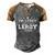 Im Leroy Doing Leroy Things Men's Henley Shirt Raglan Sleeve 3D Print T-shirt Grey Brown