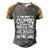 Im Not Clumsy The Floor Hates Me Gift Funny Clumsy Person Cute Gift Men's Henley Shirt Raglan Sleeve 3D Print T-shirt Grey Brown