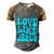 Love Like Jesus Religious God Christian Words Great Gift V2 Men's Henley Shirt Raglan Sleeve 3D Print T-shirt Grey Brown