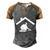 Turntable Dance House Dj Disc Beatmaker Music Producer Gift Men's Henley Shirt Raglan Sleeve 3D Print T-shirt Grey Brown