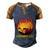 Desantis Escape To Florida Great Gift V2 Men's Henley Shirt Raglan Sleeve 3D Print T-shirt Blue Brown