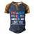 Pink Or Blue We All Love You Party Pregnancy Gender Reveal Gift Men's Henley Shirt Raglan Sleeve 3D Print T-shirt Blue Brown