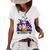 Gnomes Witch Truck Granny Halloween Costume Women's Loose T-shirt White