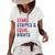 Stars Stripes And Equal Rights 4Th Of July Womens Rights V2 Women's Loose T-shirt White