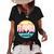 Desantis Escape To Florida Gift V3 Women's Short Sleeve Loose T-shirt Black