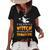 Halloween If You Think Im Witch You Should Meet My Daughter Women's Short Sleeve Loose T-shirt Black