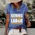 Labor Day Holiday Tshirtgod Has Set Labor & Rest As Day & Night To Successi Women's Short Sleeve Loose T-shirt Blue
