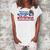 She Loves Jesus And America Too 4Th Of July Proud Christians Women's Loosen T-shirt White