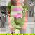 Pink Out Breast Cancer Awareness Sunflower Pink Women's Loosen Crew Neck Short Sleeve T-Shirt Grey