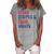 Stars Stripes And Equal Rights 4Th Of July Womens Rights Women's Loosen T-shirt Green