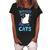 Kids Cat Just A Boy Who Loves Cats Gift For Cat Lovers Women's Loosen Crew Neck Short Sleeve T-Shirt Black