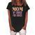 Mom By Choice For Choice &8211 Mother Mama Momma Women's Loosen Crew Neck Short Sleeve T-Shirt Black