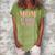 Mom By Choice For Choice &8211 Mother Mama Momma Women's Loosen Crew Neck Short Sleeve T-Shirt Green