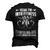 Fitness Turbo Men's 3D T-shirt Back Print Black