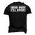 Ill Drive Men's 3D T-shirt Back Print Black