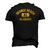 Orange Beach Al Alabama Gym Style Distressed Amber Print Men's 3D T-Shirt Back Print Black