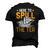 Here To Spill The Tea Usa Independence 4Th Of July Graphic Men's 3D T-Shirt Back Print Black