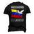 Venezuela Freedom Democracy Guaido La Libertad Men's 3D T-Shirt Back Print Black