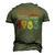 39 Year Old Legend Since 1983 39Th Birthday Retro Men's 3D T-Shirt Back Print Army Green