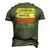 44Th Birthday Retro Vintage Legend Since July 1978 Men's 3D T-shirt Back Print Army Green