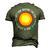 90Th Birthday Retro 90Th Trip Around The Sun What A Ride Men's 3D T-shirt Back Print Army Green