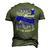 Als Awareness Support Als Fighter Als Warrior Als Men's 3D T-Shirt Back Print Army Green