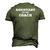 Assistant To The Coach Assistant Coach Men's 3D T-Shirt Back Print Army Green