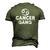 Astrology June And July Birthday Cancer Zodiac Sign Men's 3D T-Shirt Back Print Army Green