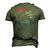 Bbq Grilling Barbecuing Barbecue Pulled Pork Grill 4Th July Men's 3D T-shirt Back Print Army Green