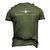 Born To Fly &8211 C-17 Globemaster Pilot Men's 3D T-Shirt Back Print Army Green