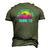 In My Defense I Was Born To Send It Vintage Retro Summer Men's 3D T-Shirt Back Print Army Green