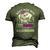 Don&8217T Mess With Titisaurus You&8217Ll Get Jurasskicked Titi Men's 3D T-Shirt Back Print Army Green
