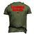 Ferris Bueller&8217S Day Off Leisure Rules Men's 3D T-Shirt Back Print Army Green