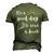 Funny Its Good Day To Read Book Funny Library Reading Lover  Men's 3D Print Graphic Crewneck Short Sleeve T-shirt Army Green