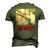 Horned Scapegoat Tee I Did What Men's 3D T-Shirt Back Print Army Green