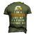 I Am A Veteran Like My Father Before Me V2 Men's 3D Print Graphic Crewneck Short Sleeve T-shirt Army Green