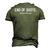 Joe Biden End Of Quote Repeat The Line V3 Men's 3D T-shirt Back Print Army Green