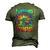 June 56 Years Old Since 1966 56Th Birthday Tie Dye Men's 3D T-Shirt Back Print Army Green
